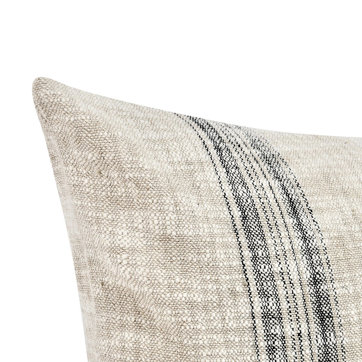 TL Ria Natural/Black Multiple Sizes Throw Pillow - Ornate Home