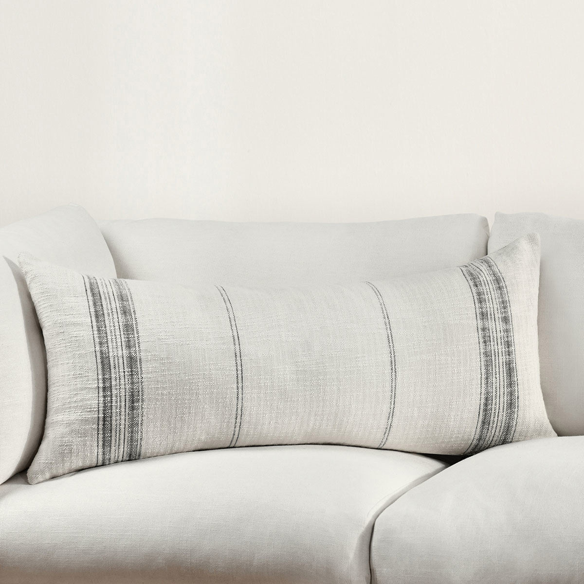 TL Ria Natural/Black Multiple Sizes Throw Pillow - Ornate Home