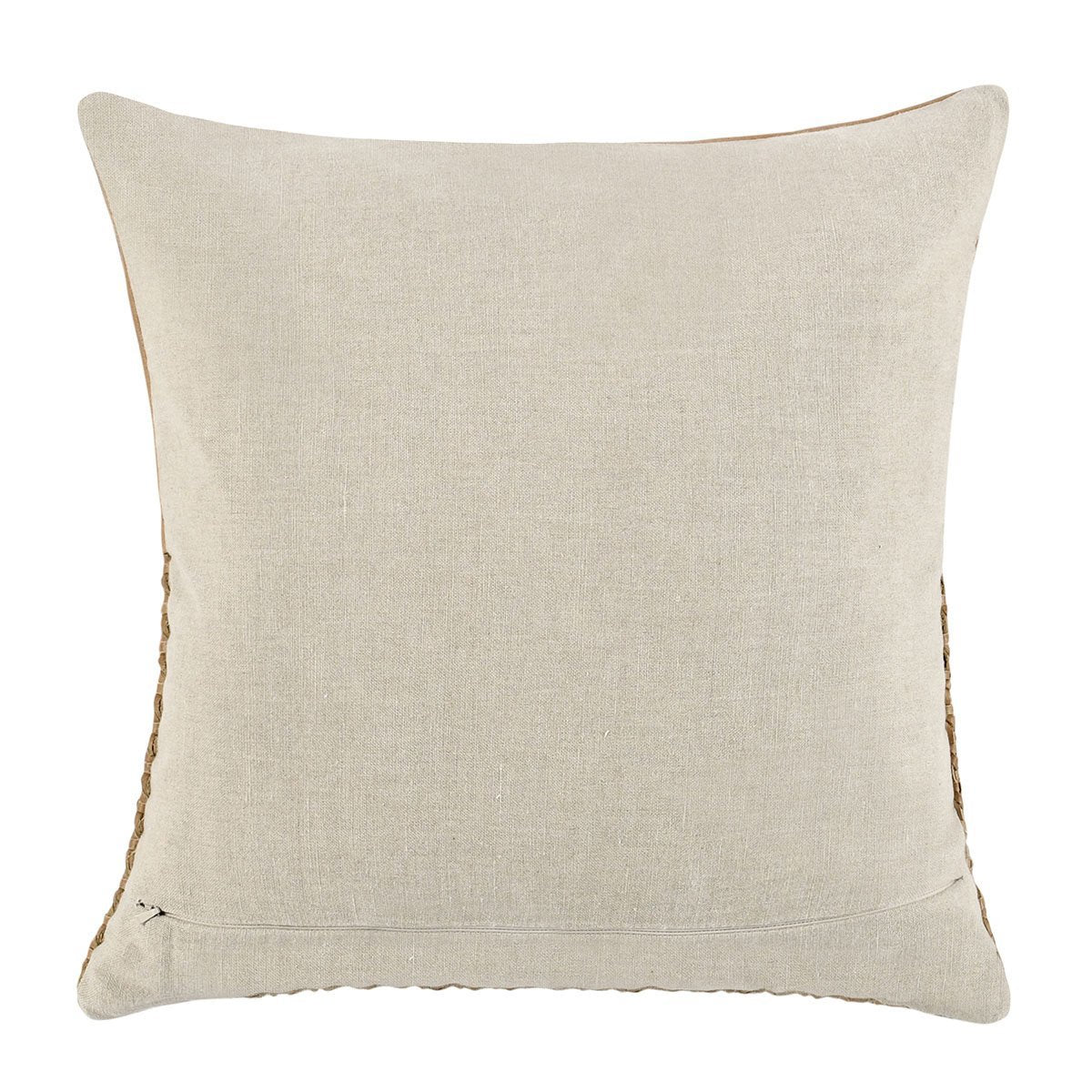 TL Toscano Chestnut Brown Leather Multiple Sizes Throw Pillow (Set of 2) - Ornate Home