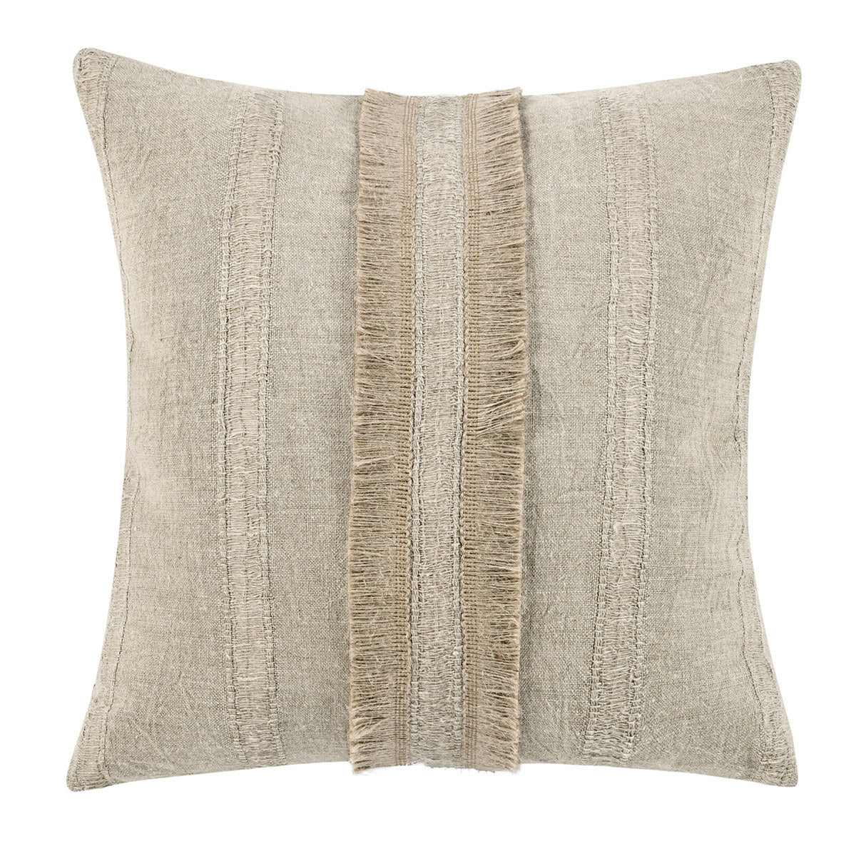 TL Valley Natural 22x22 Throw Pillow (Set of 2) - Ornate Home