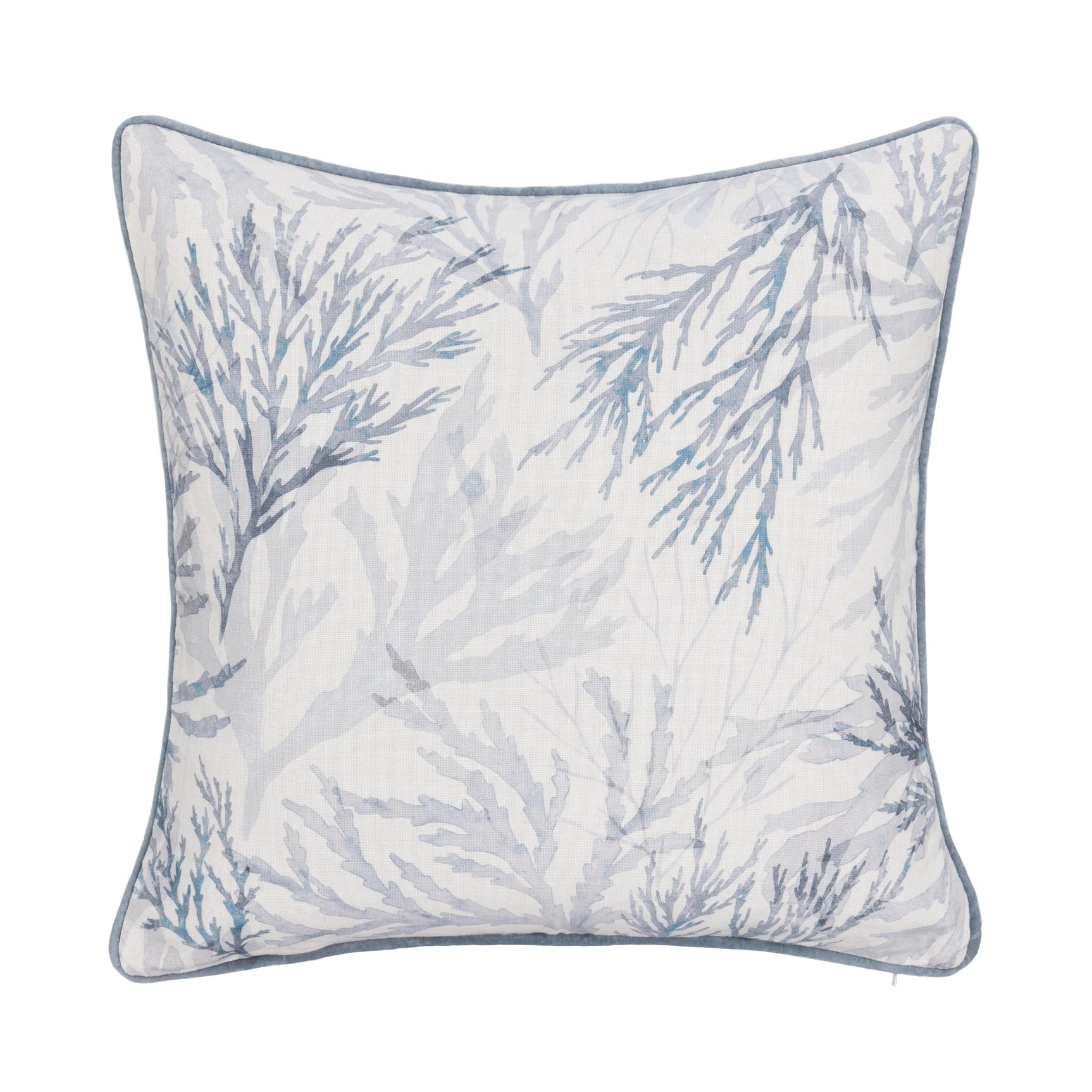 TQ Lessonia Blue 22x22 Throw Pillow (Set of 2) - Ornate Home