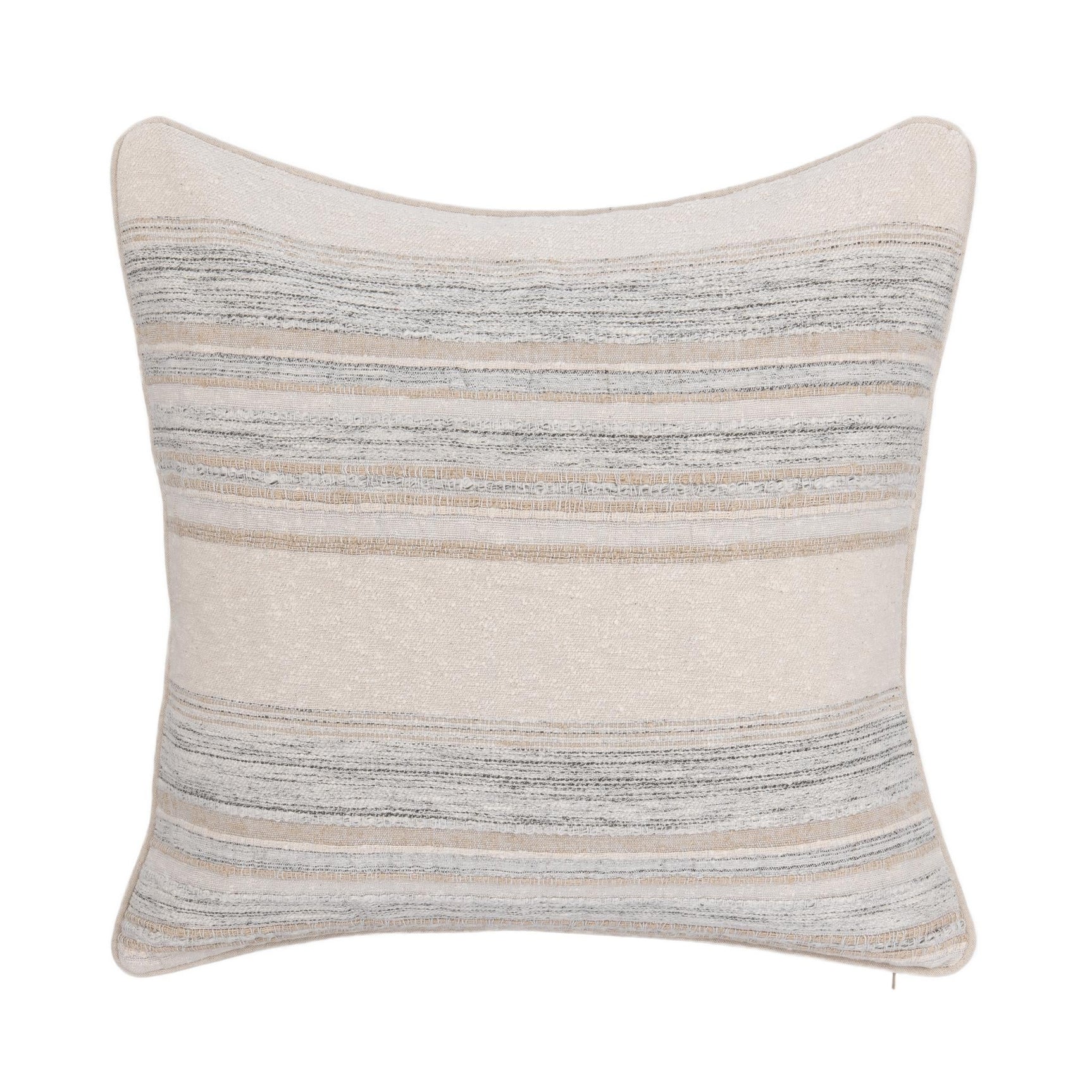 TQ Rockport Ivory Multi Multiple Sizes Throw Pillow (Set of 2) - Ornate Home