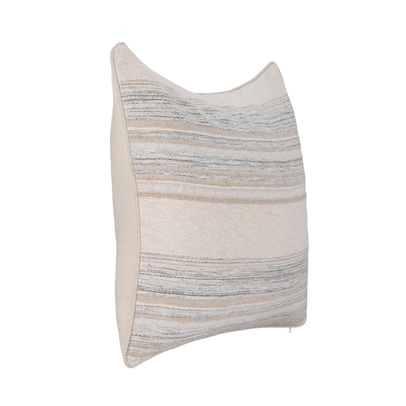 TQ Rockport Ivory Multi Multiple Sizes Throw Pillow (Set of 2) - Ornate Home