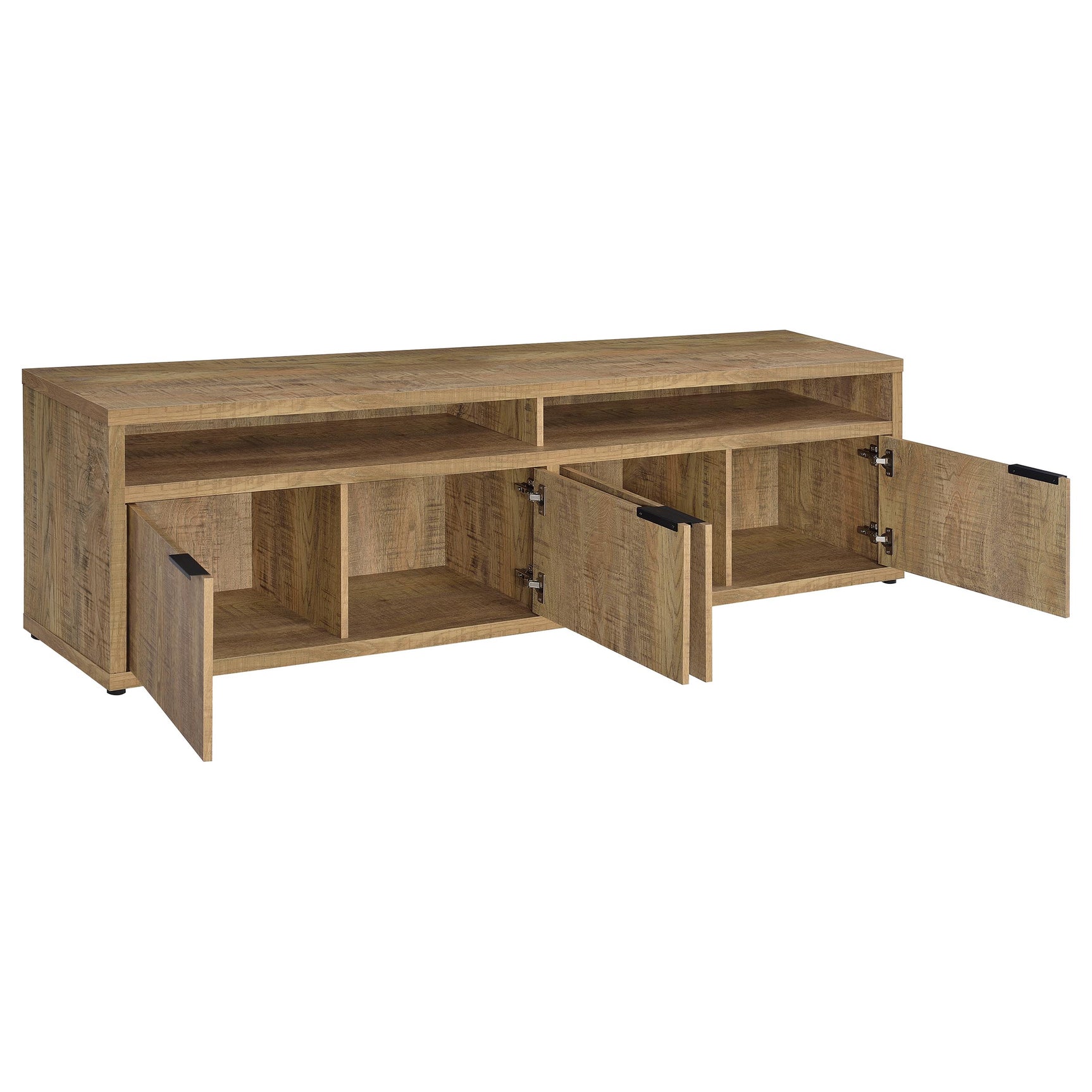 Tabby Mango 79-inch 4-door Engineered Wood TV Stand Media Console - Ornate Home