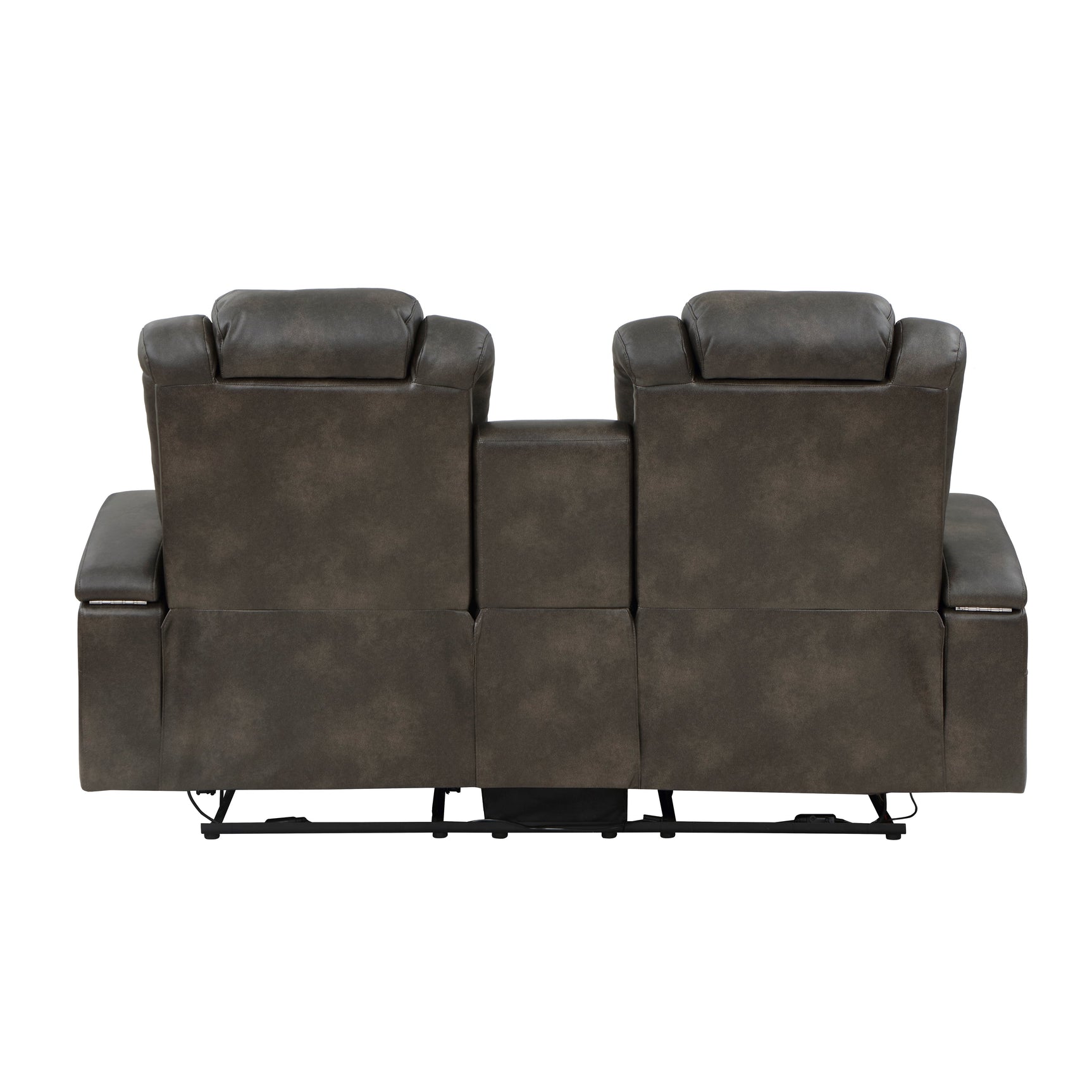 Tabor Brown Power Double Reclining Loveseat - Ornate Home