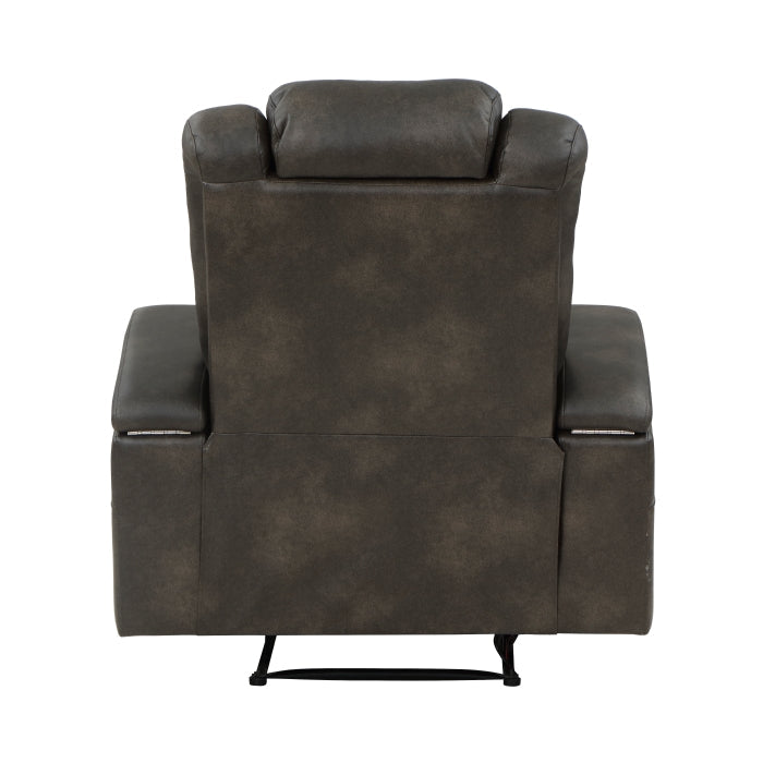 Tabor Brown Power Reclining Chair - Ornate Home