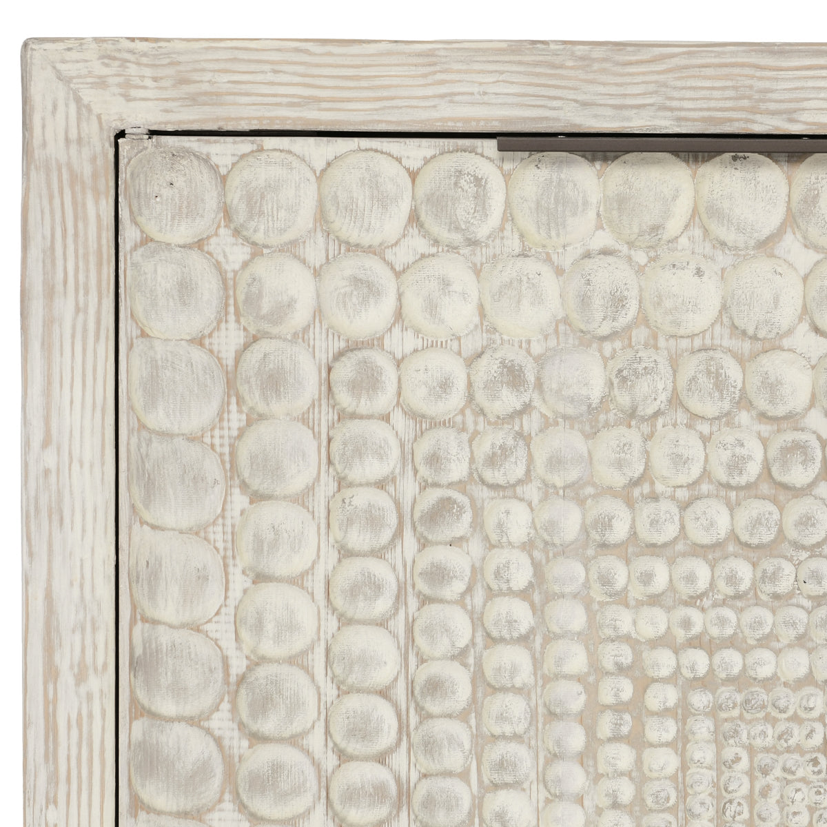 Tafari Timeworn Cream Cabinet - Ornate Home