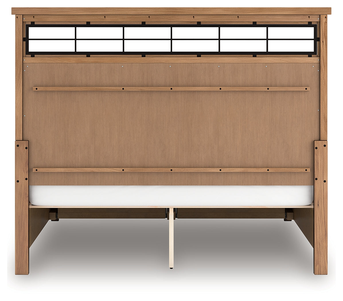 Taffenbrook Medium Brown California King Panel Storage Bed (Online Special Price) - Ornate Home