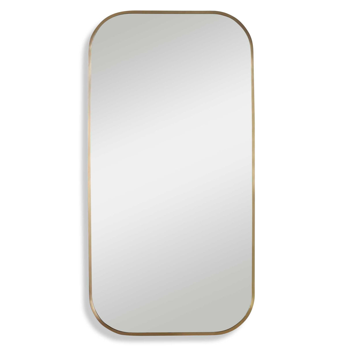 Taft Plated Brass Mirror - Ornate Home