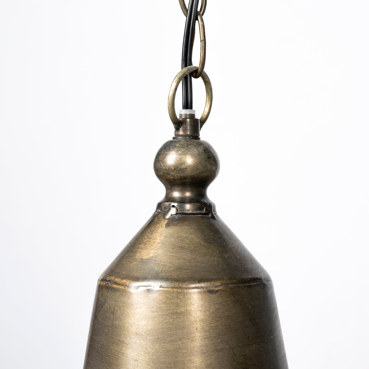 Tahla Gold Metal Cage Pendant Light - Ornate Home