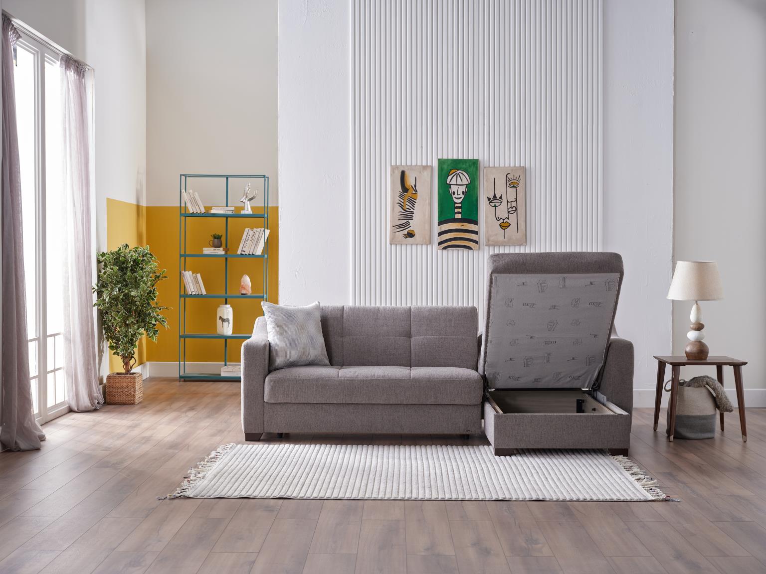 Tahoe Dark Gray Sectional - Ornate Home