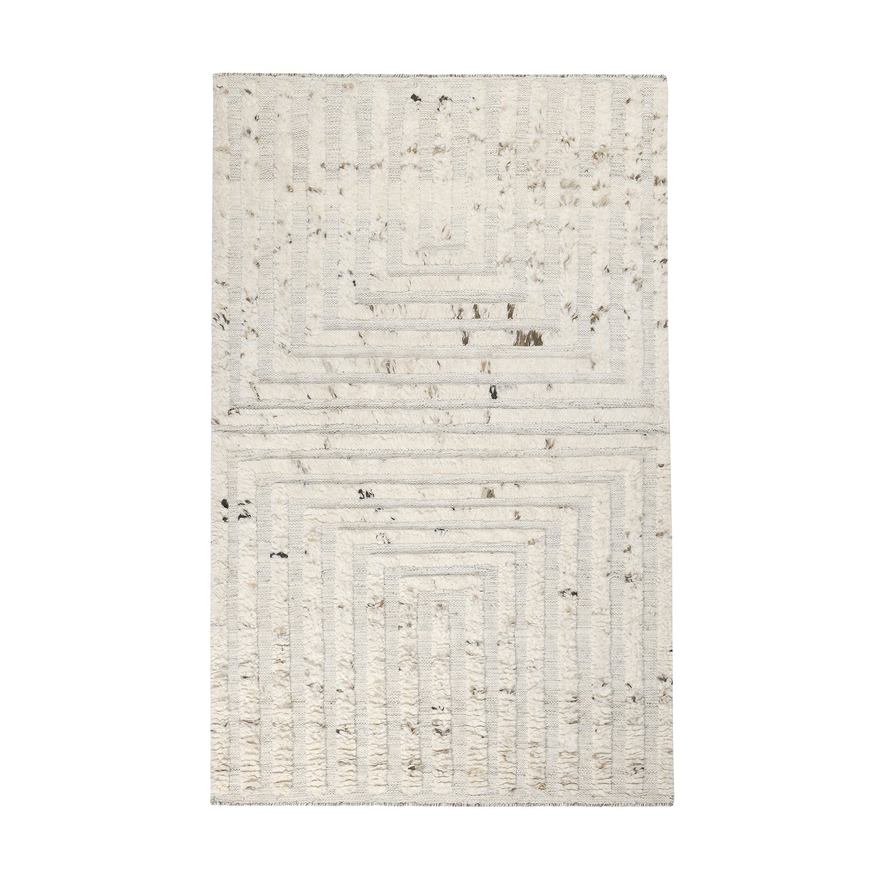 Tahoe Ivory Wool Rug - Ornate Home