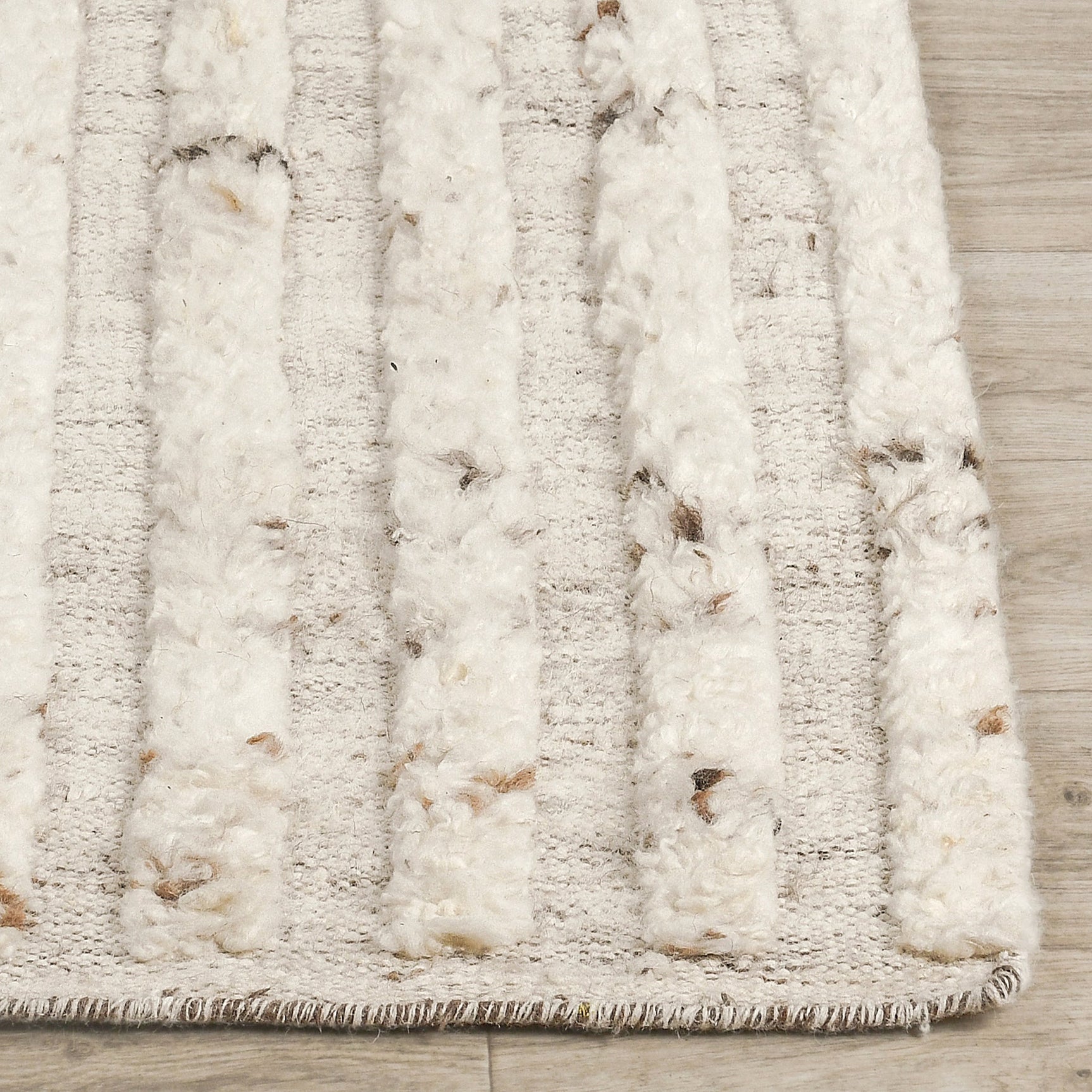 Tahoe Ivory Wool Rug - Ornate Home