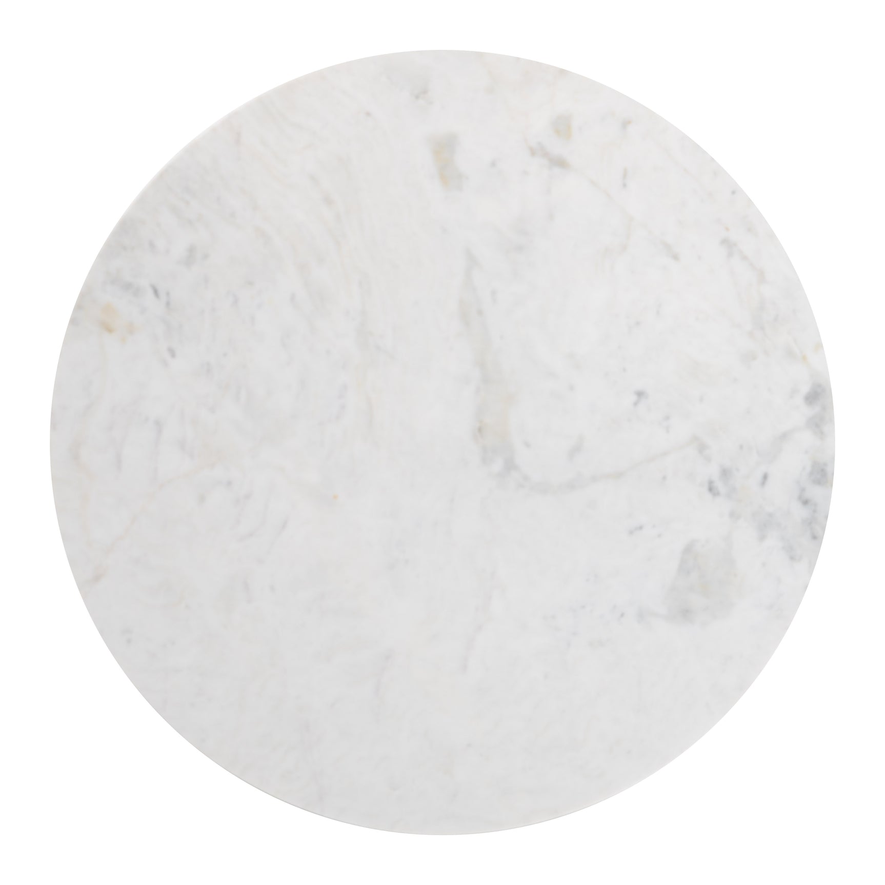 Tailo White & Brass Side Table - Ornate Home