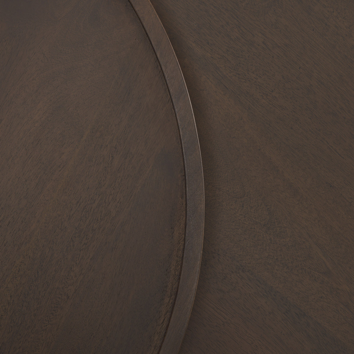 Takoda Dark Brown Wood Tapered Drum Nesting Coffee Tables - Ornate Home