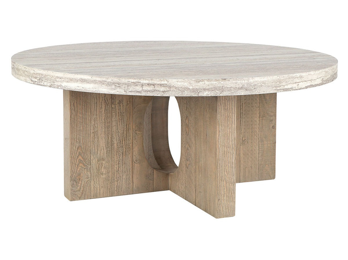 Talbot 42" Round Coffee Table - Ornate Home