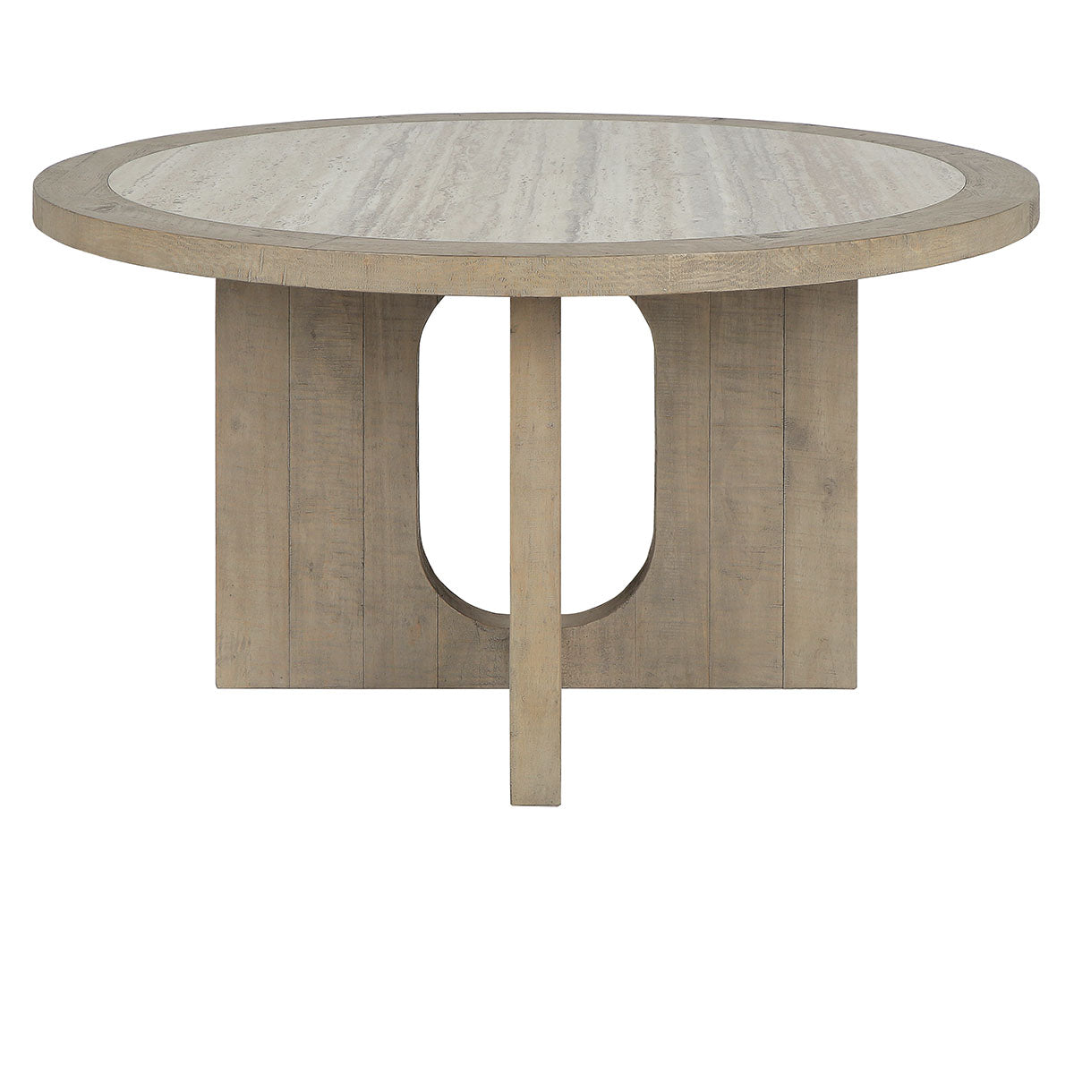 Talbot Natural Round Dining Table - Ornate Home