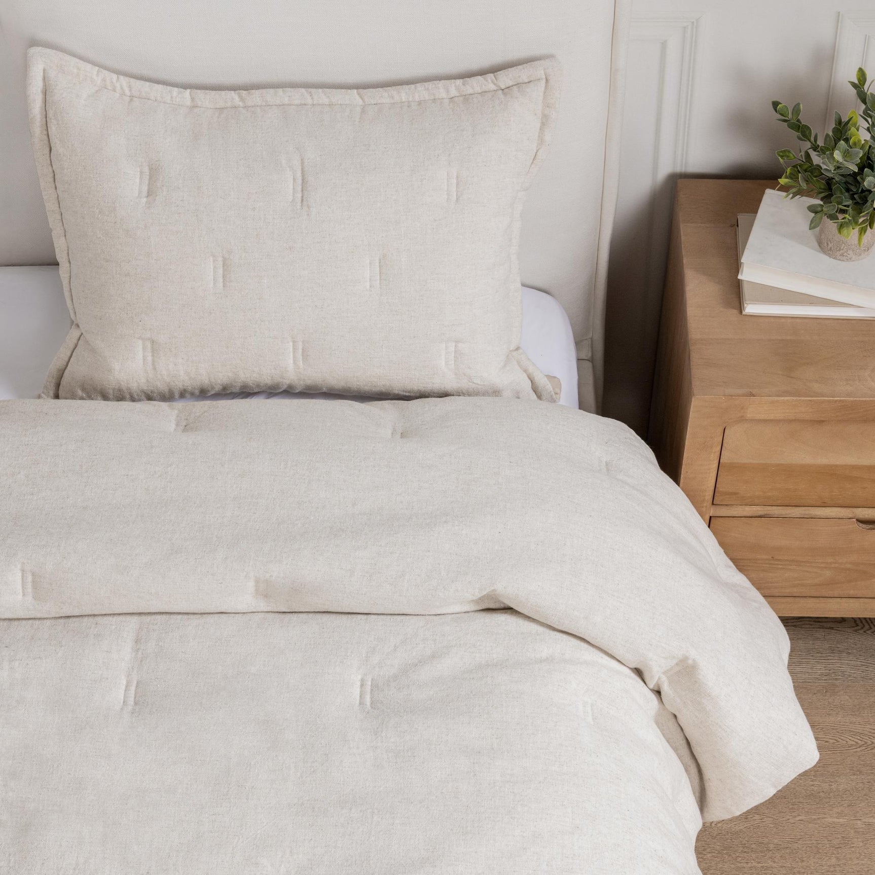 Talia Natural Comforter Collection - Ornate Home