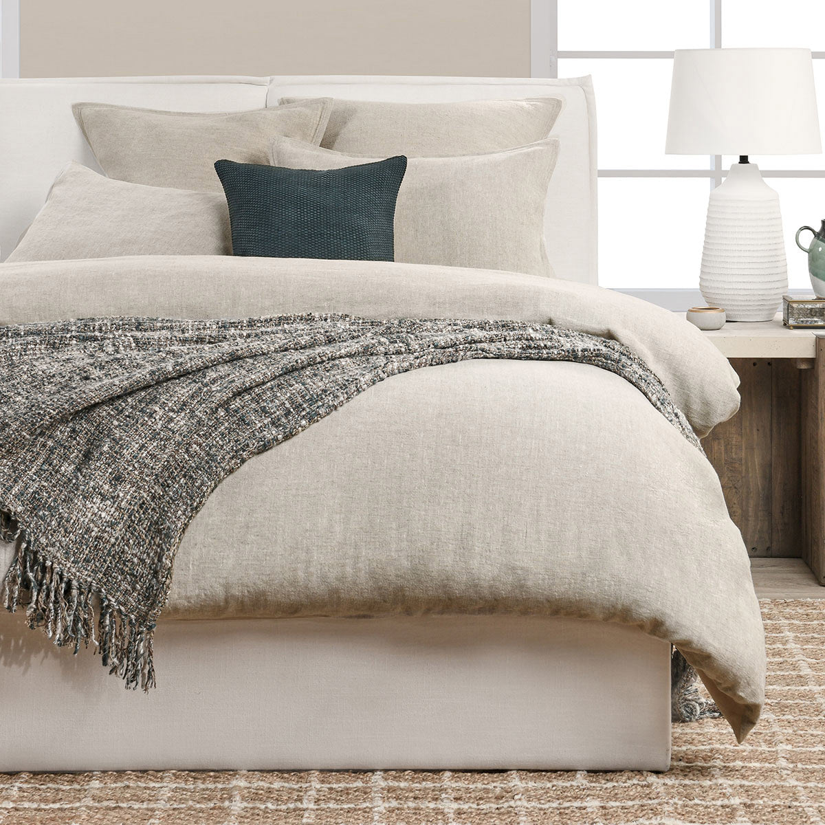 Talia Natural Duvet Collection - Ornate Home