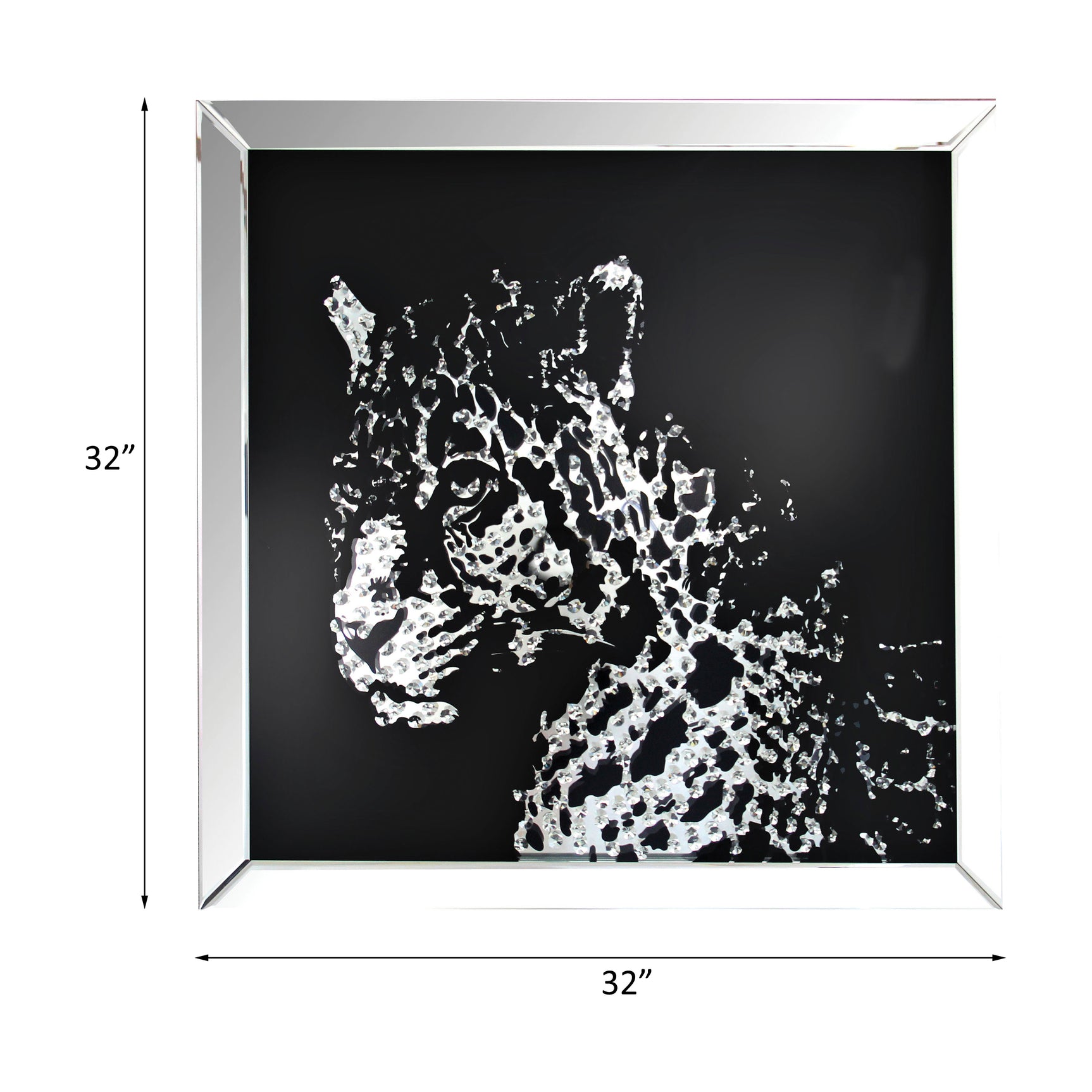 Talisha Leopard Wall Art - Ornate Home
