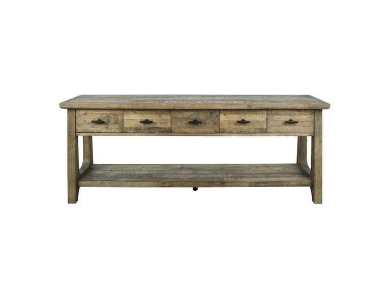 Talladega Brown Console Table - Ornate Home