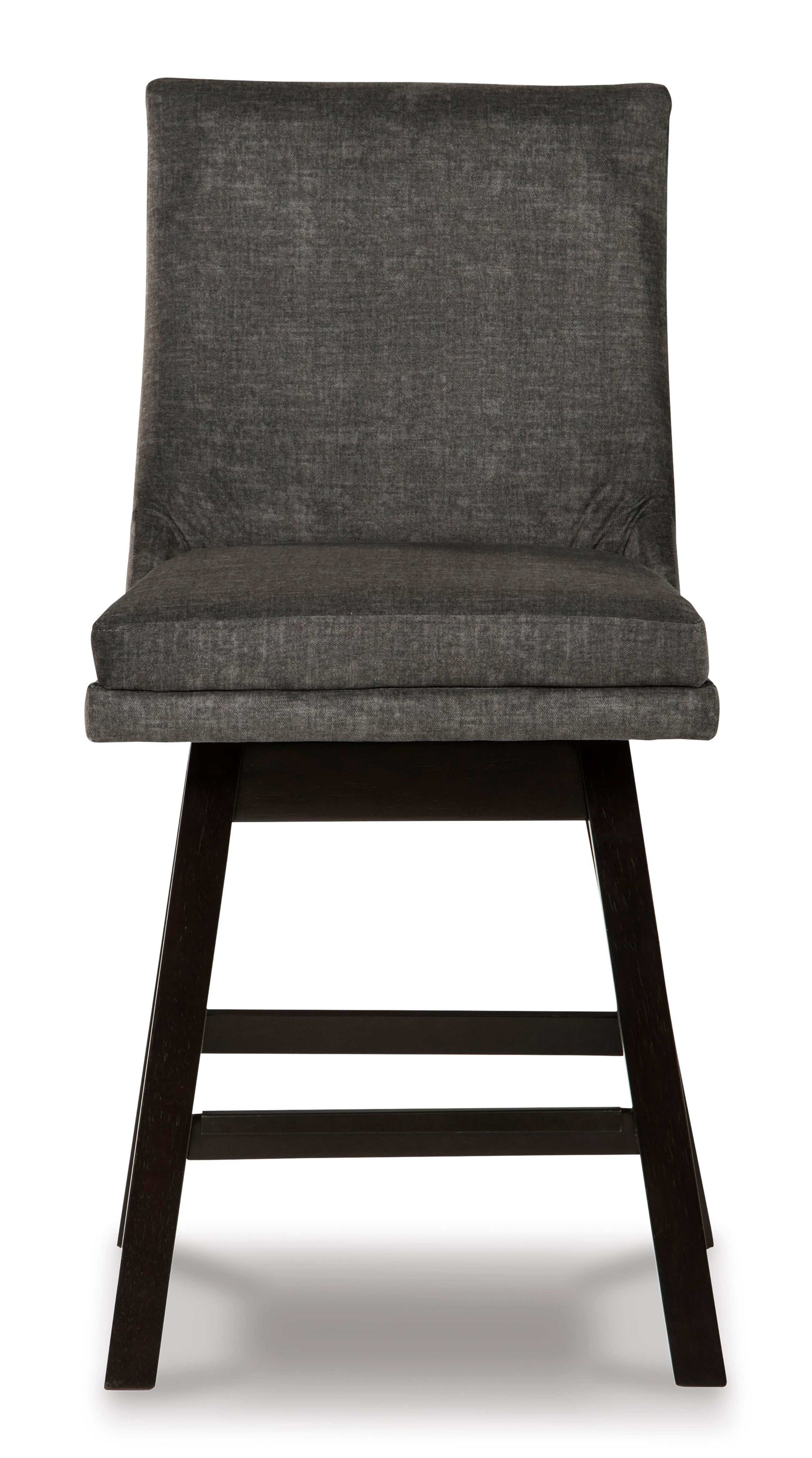 Tallenger Dark Gray Counter Height Chair (Set of 2) - Ornate Home