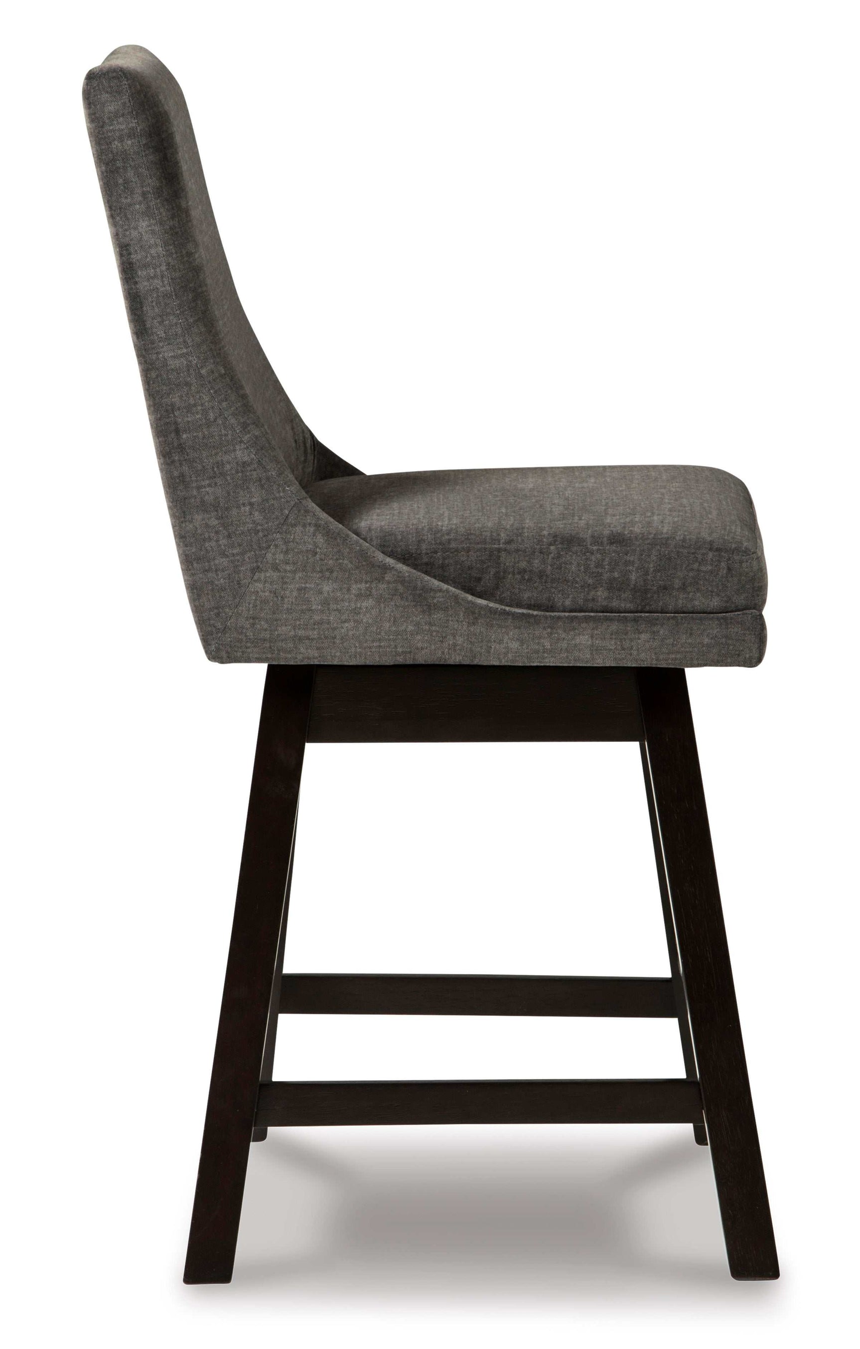 Tallenger Dark Gray Counter Height Chair (Set of 2) - Ornate Home