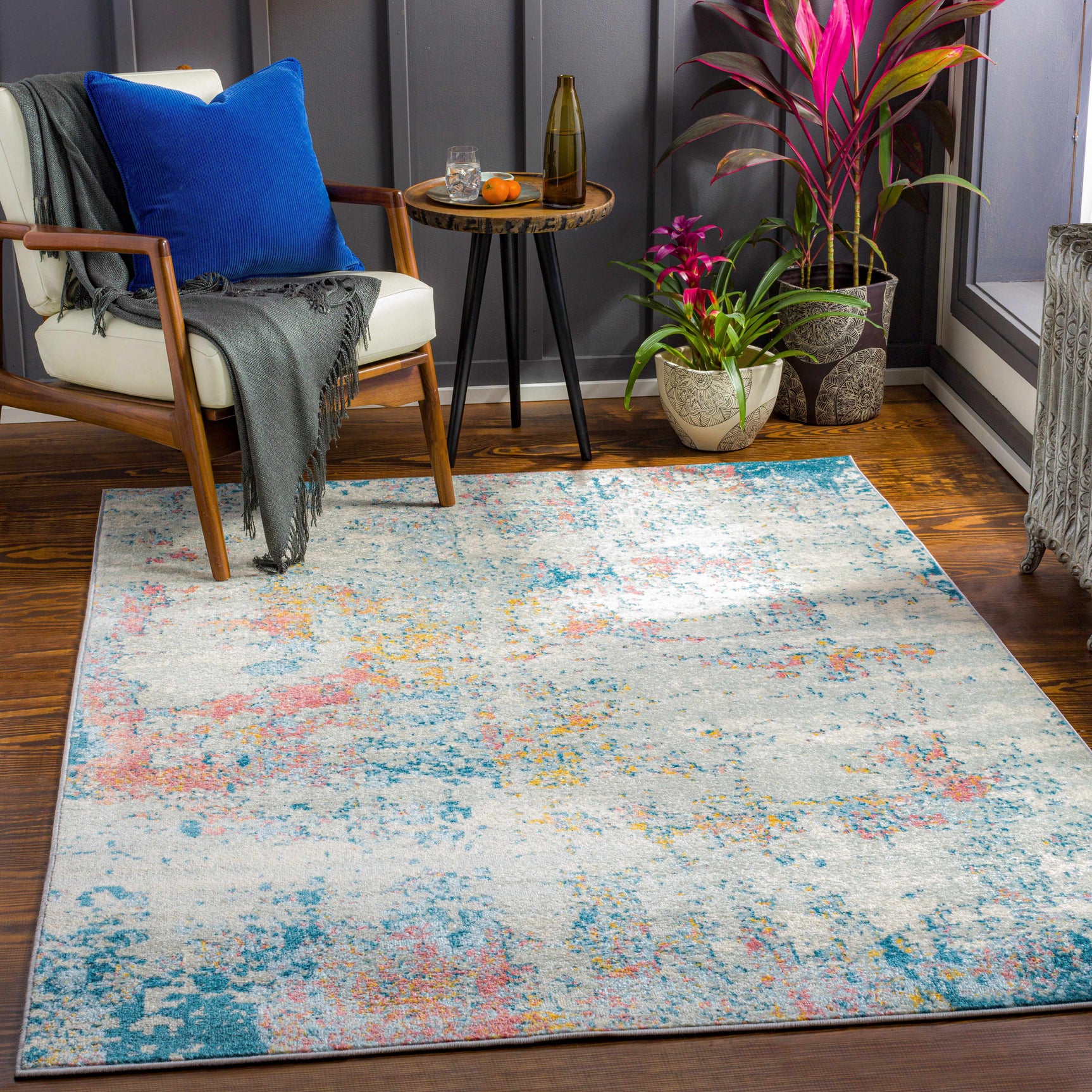Tambalisa Abstract Area Rug - Ornate Home