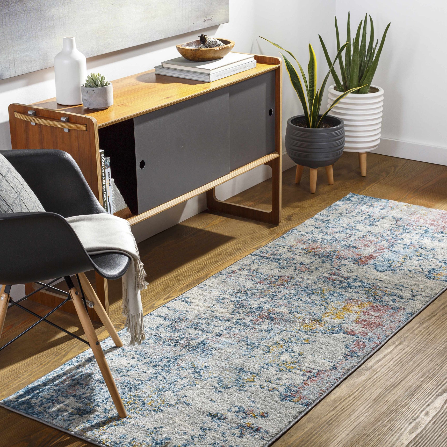 Tambalisa Abstract Area Rug - Ornate Home