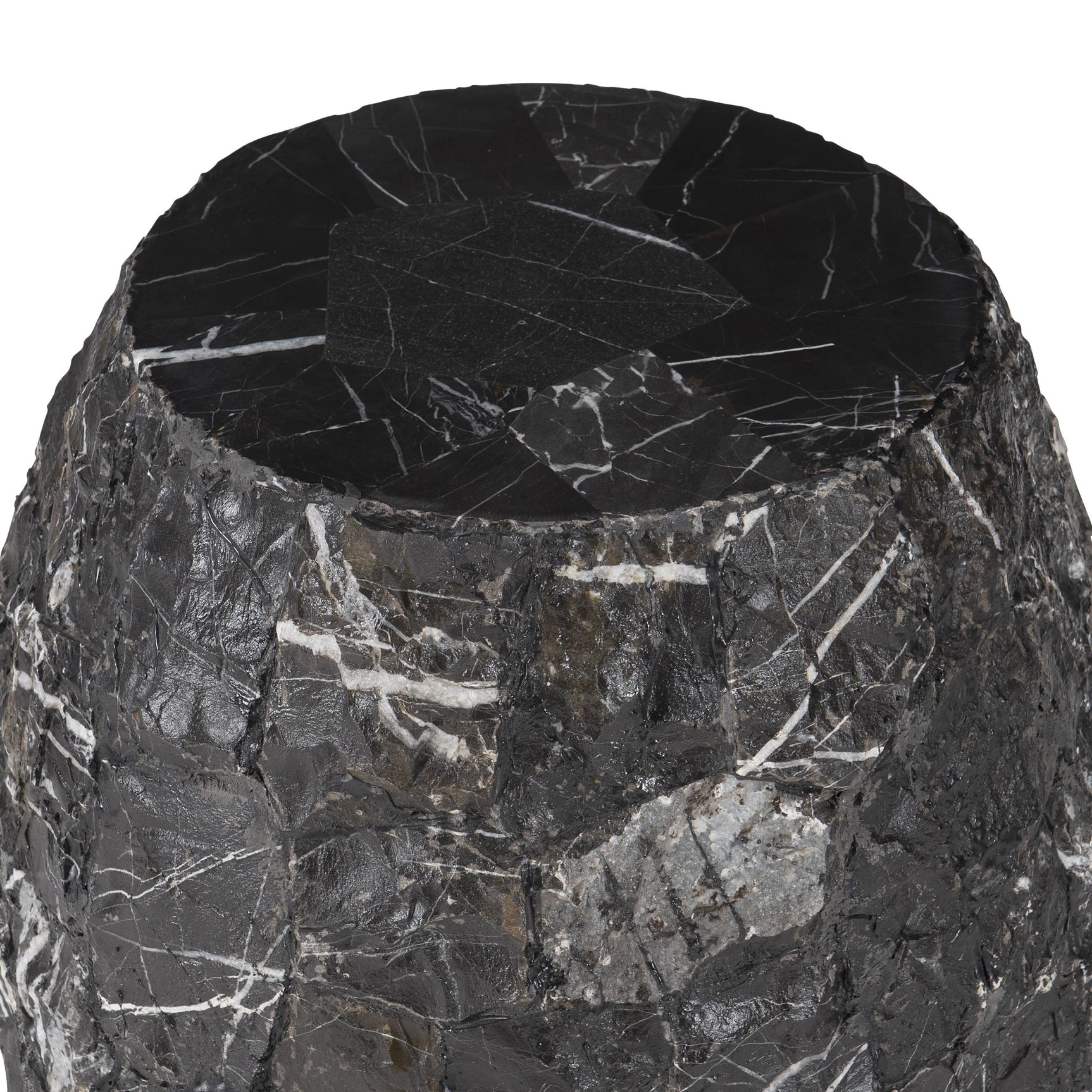 Tambora Black Onyx Outdoor Accent Table - Ornate Home