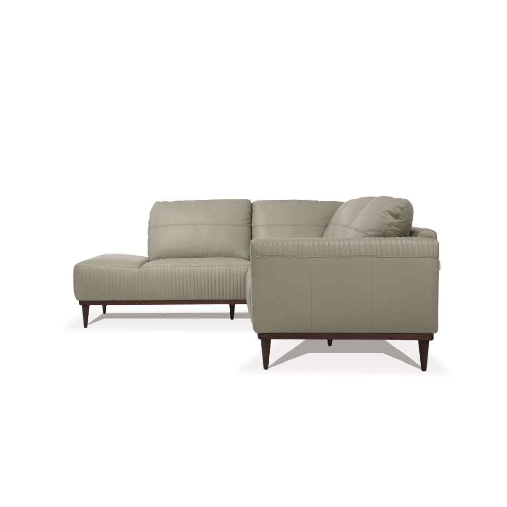 Tampa Sectional Sofa in Airy Green - Ornate Home
