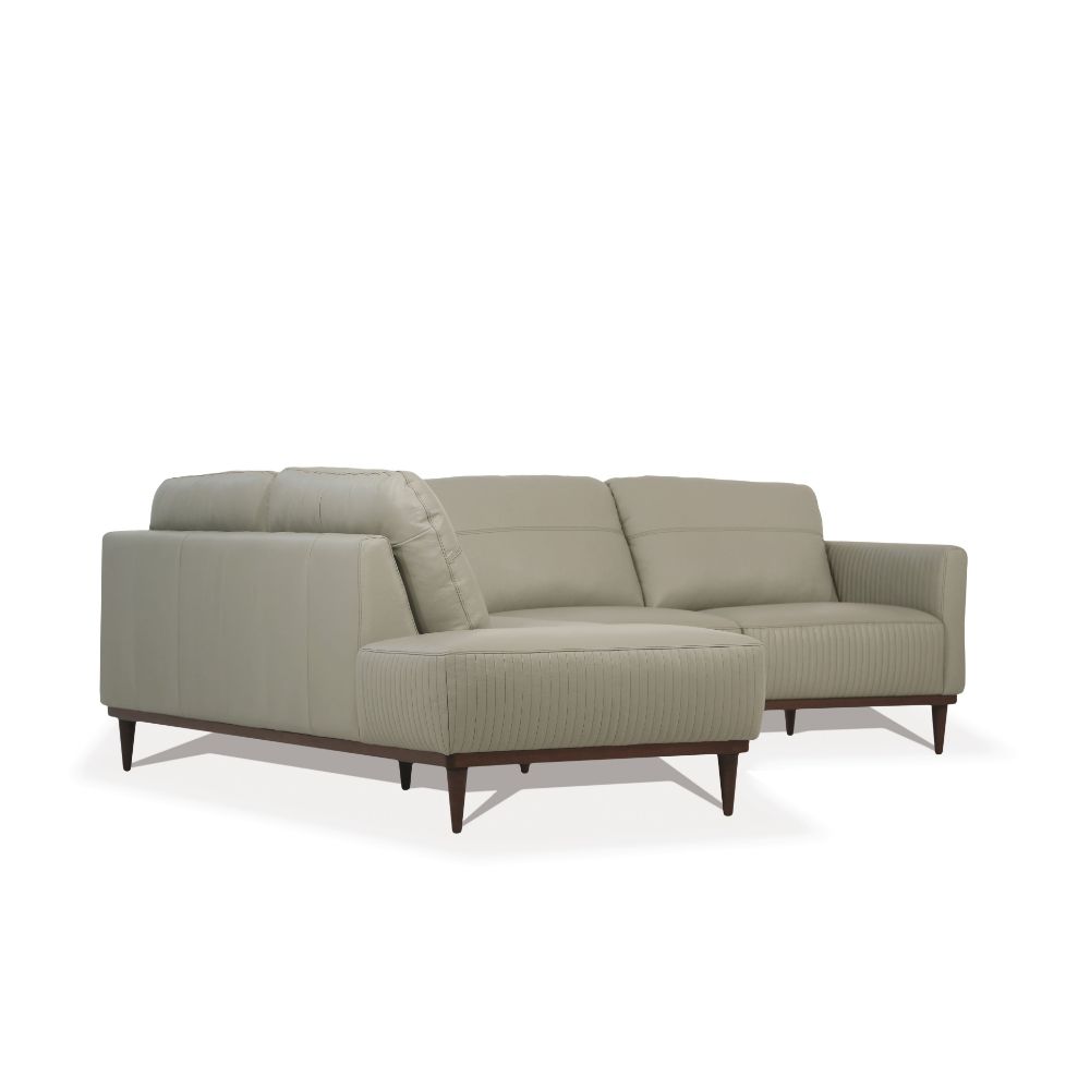 Tampa Sectional Sofa in Airy Green - Ornate Home