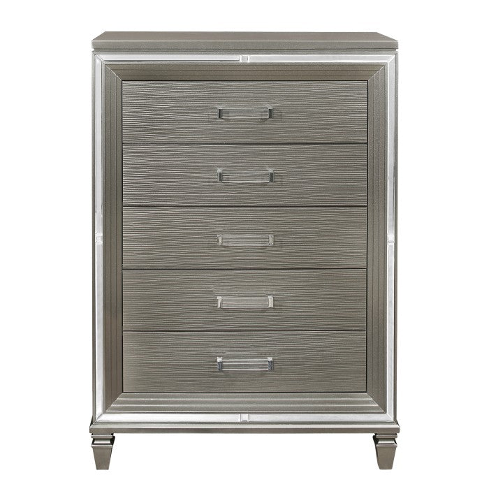 Tamsin Silver/Gray Chest - Ornate Home