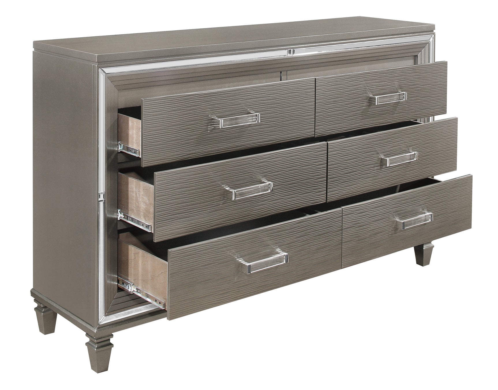 Tamsin Silver/Gray Dresser - Ornate Home