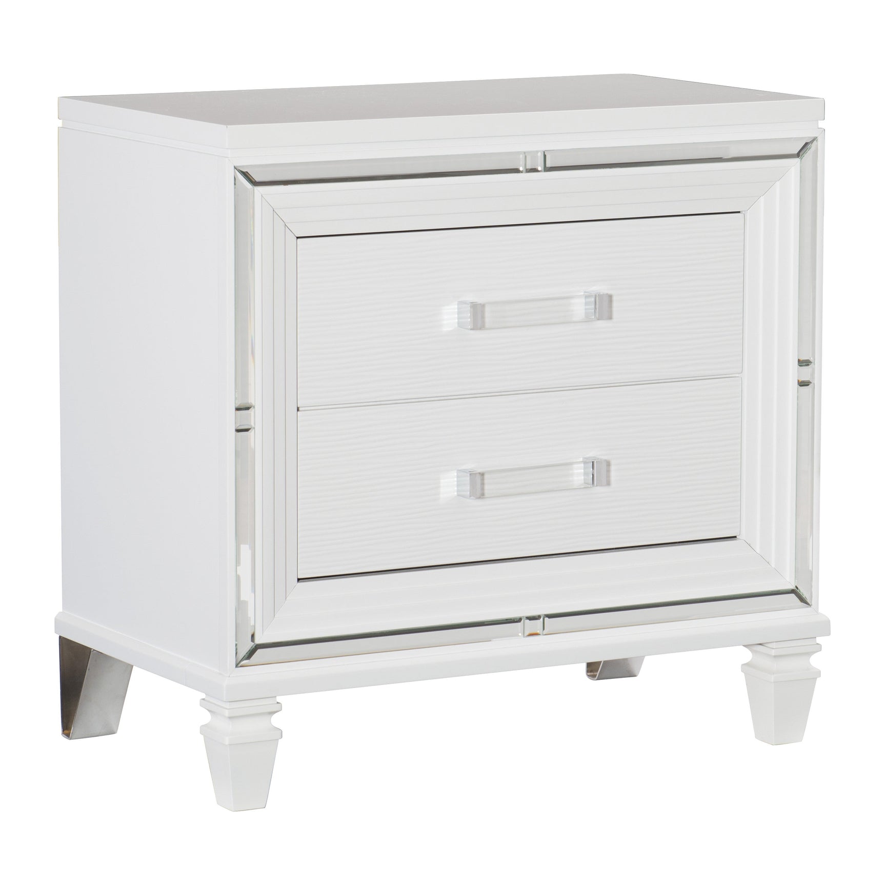 Tamsin White Nightstand - Ornate Home