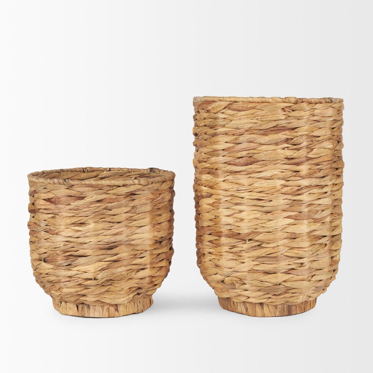 Tamuz Brown Grass Baskets (Set of 2)