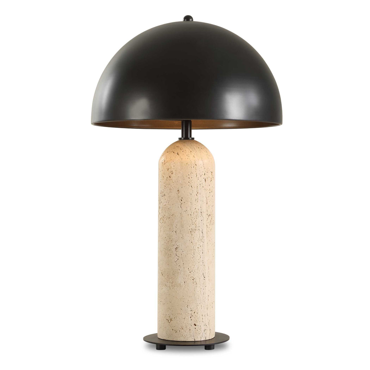 Tanaka Black/Bronze Indoor-Outdoor Table Lamp - Ornate Home