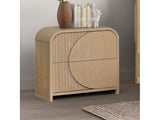Tangentry Natural Nightstand - Ornate Home