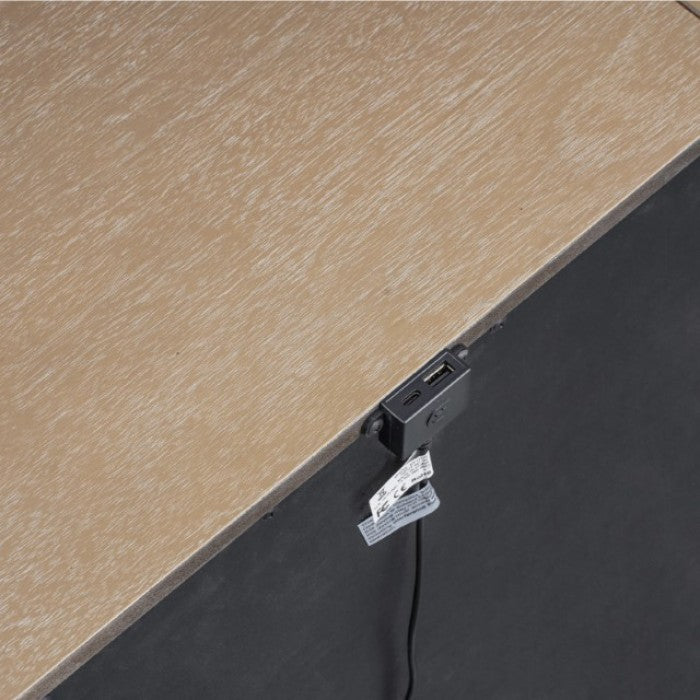 Tangentry Natural Queen 5 Piece Bedroom Set w/2 Nightstands - Ornate Home