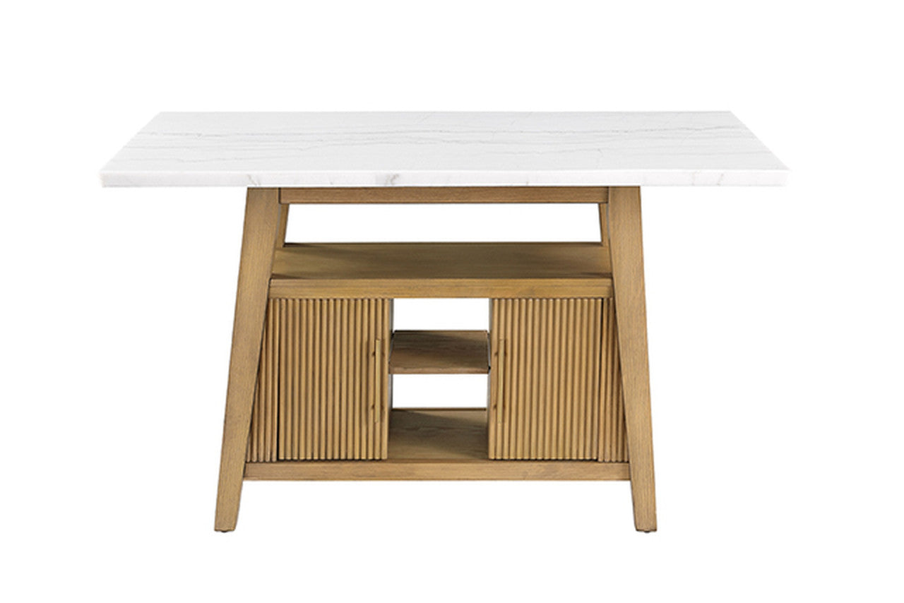 Tangier Natural Counter Height Table - Ornate Home