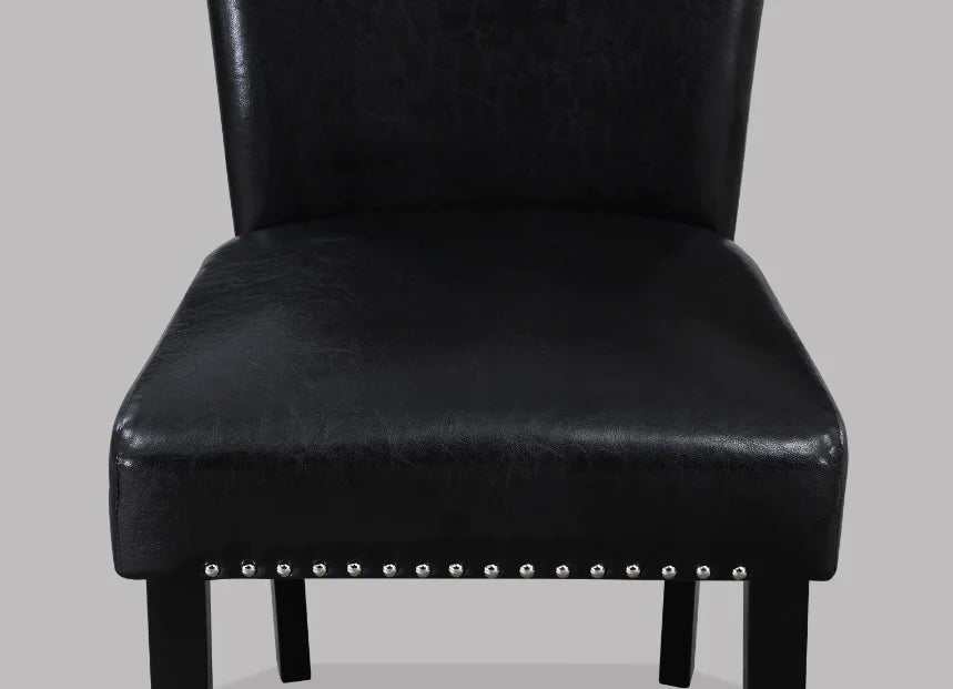 Tanner Black Dining Room Side Chair (Set of 2) - Ornate Home