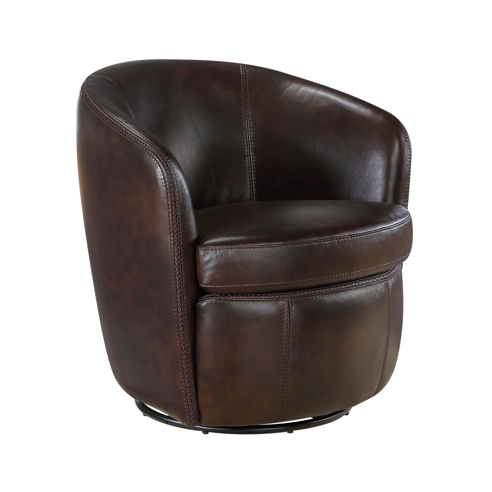 Tanner Bronze Swivel Chair - Ornate Home