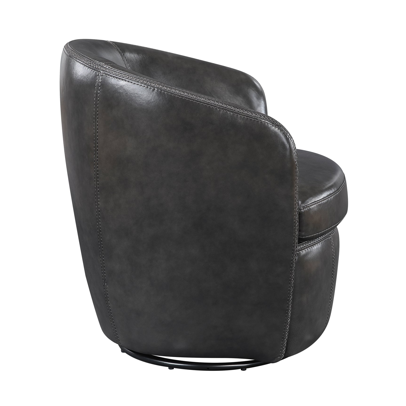 Tanner Smoky Gray Swivel Chair - Ornate Home