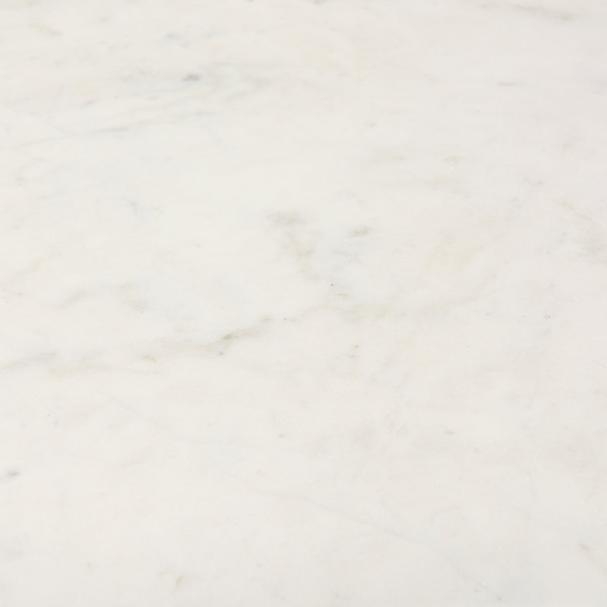 Tanner White/Matte Gold Pedestal Dining Table