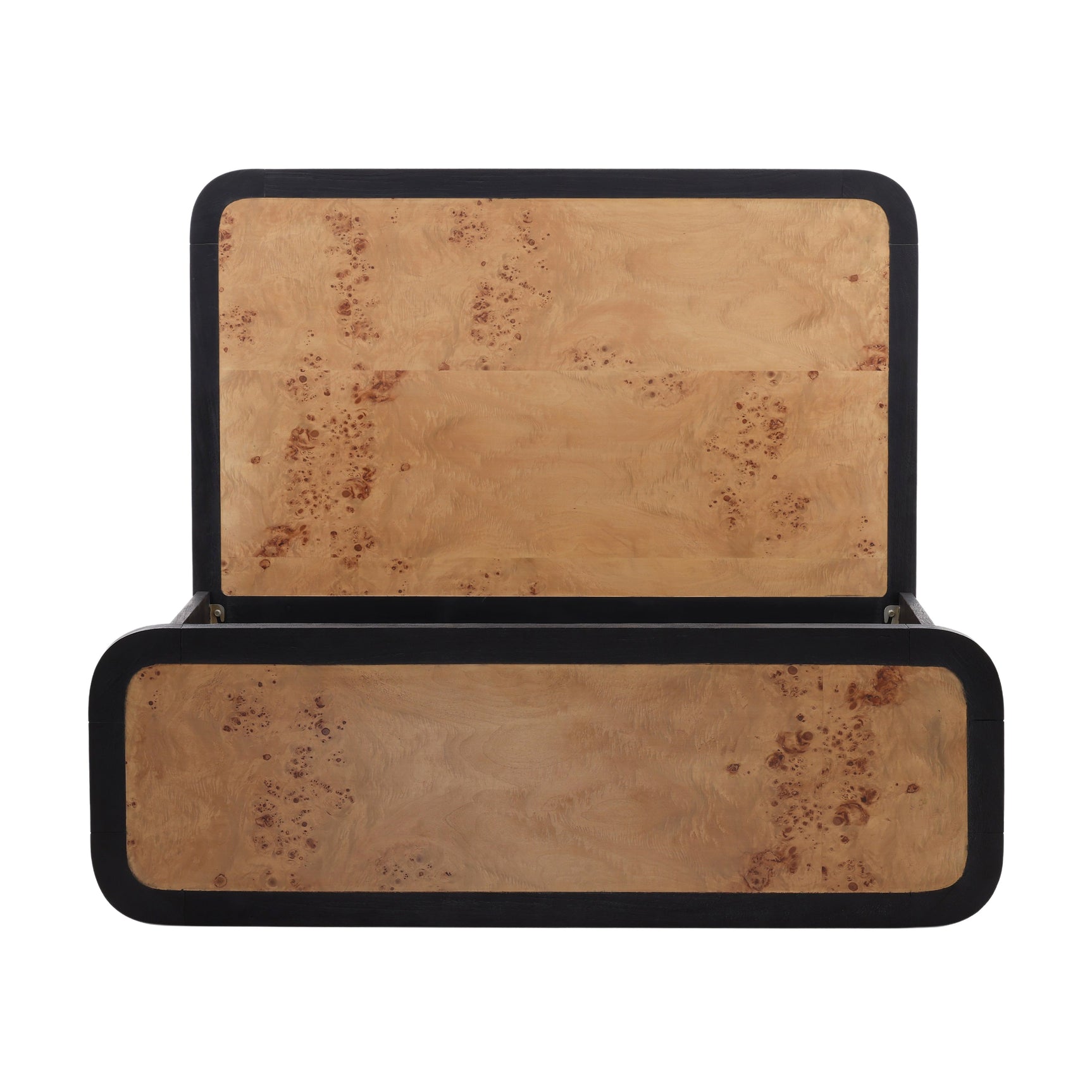 Tanya Natural/Black Bed - Ornate Home