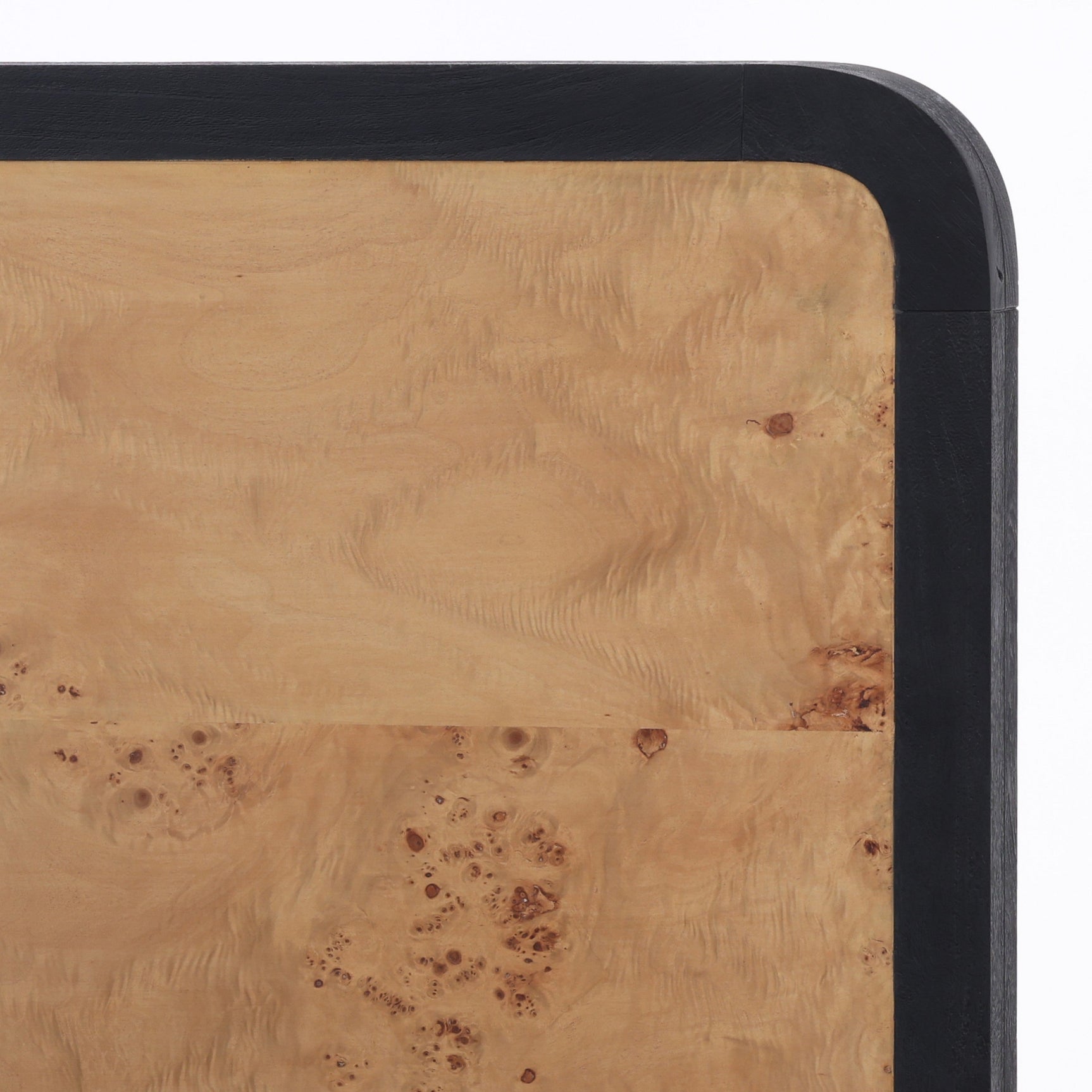 Tanya Natural/Black Bed - Ornate Home