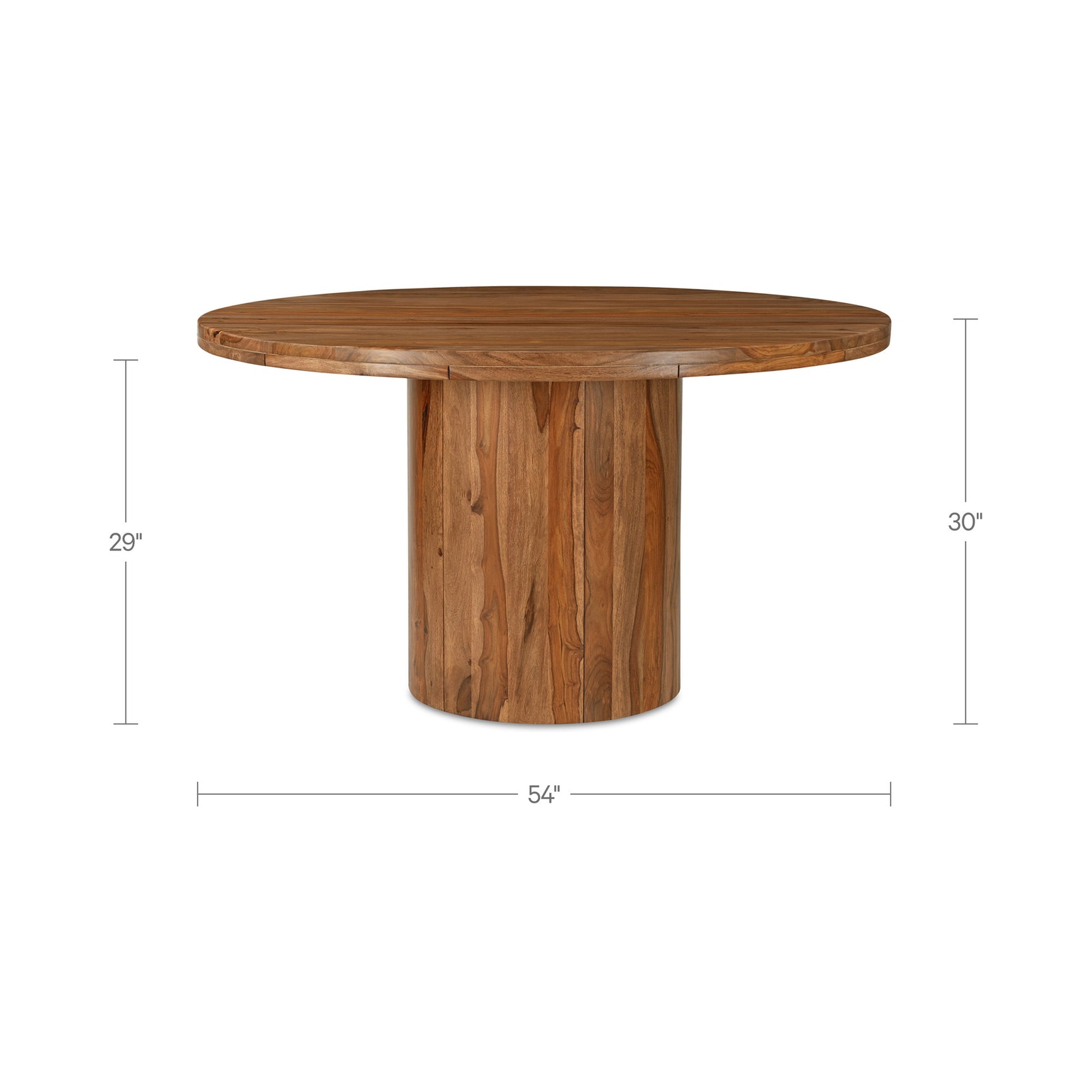 Taran Brown Dining Table - Ornate Home