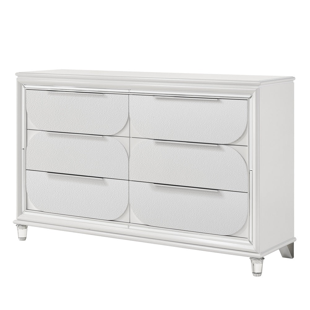 Tarian White Dresser - Ornate Home