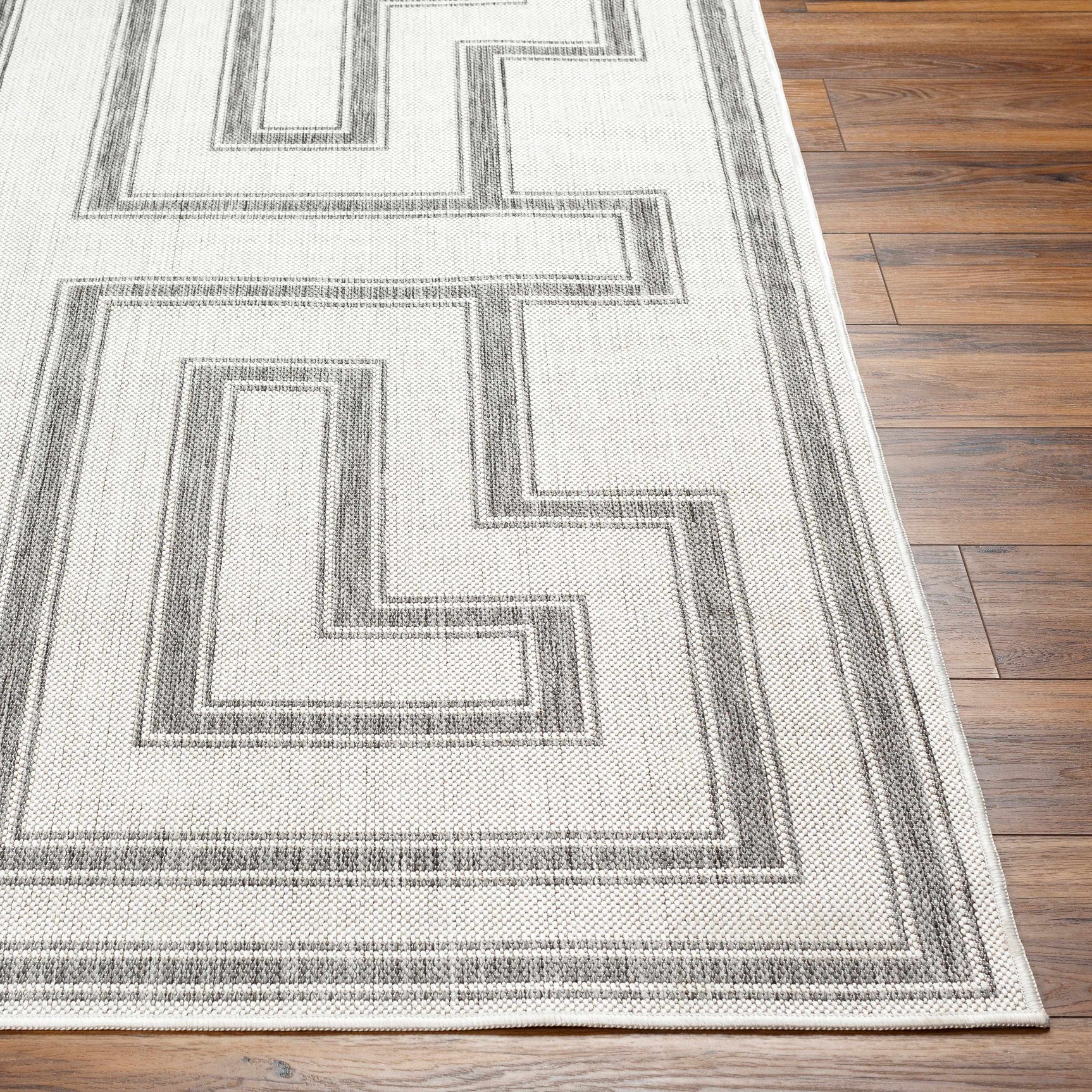 Taro Light Gray Outdoor Area Rug - Clearance - Ornate Home