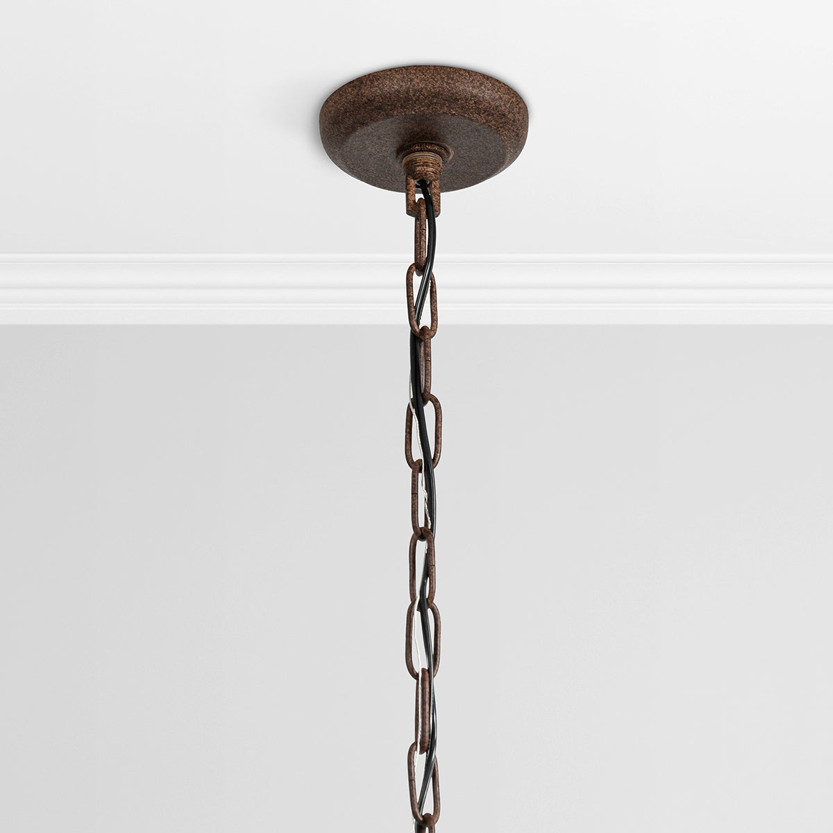 Tarsus Yellow/Brown Chandelier - Ornate Home